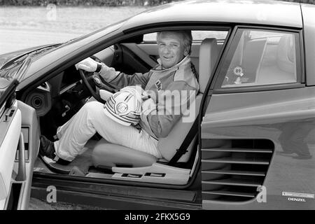 ADI Übleis, ex Trotters World and European Champions, Archivio Foto Agosto 1990 Foto Stock