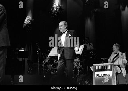 Paul Kuhn Band leader, Archivio immagine Maggio 1991 Foto Stock