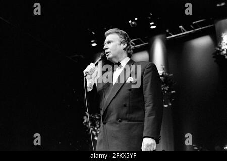 Peter Alexander Pop Singer, Archivio Foto Maggio 1991 Foto Stock