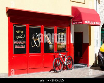 Moulin Rouge, Nightclub a Sciaffusa, Svizzera Foto Stock