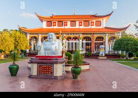 Tempio cinese Chan Tak in Pyin Oo Lwin, Myanmar Foto Stock