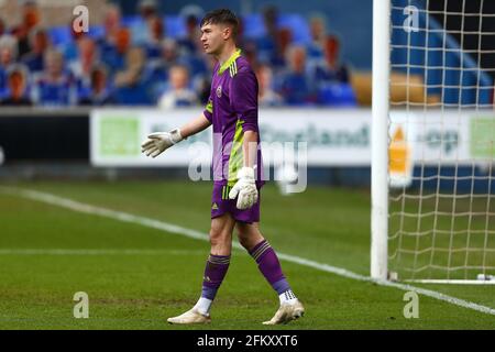 Callum Hiddleston of Sheffield United - Ipswich Town U18 contro Sheffield United U18, fa Youth Cup, Portman Road, Ipswich, Regno Unito - 30 aprile 2021 Foto Stock