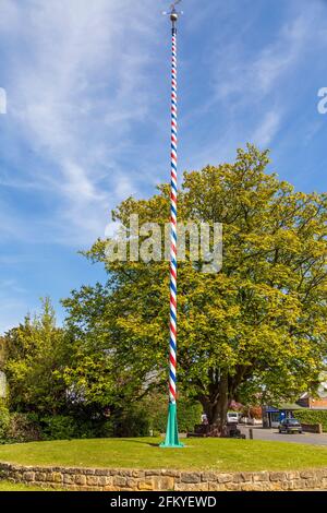 The Maypole a Welford su Avon, Warwickshire, Inghilterra. Foto Stock