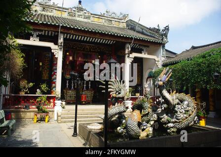 La Sala delle assemblee cantonese, Hoi An, Vietnam, Asia Foto Stock