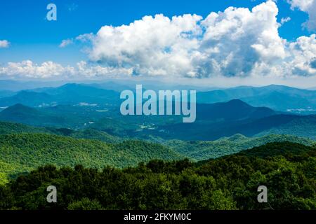 Georgia sulla mia mente - Brasstown Bald Foto Stock