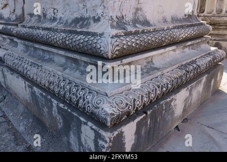 Rovine del tempio Apollo a Dydima a Didim Aydin Foto Stock