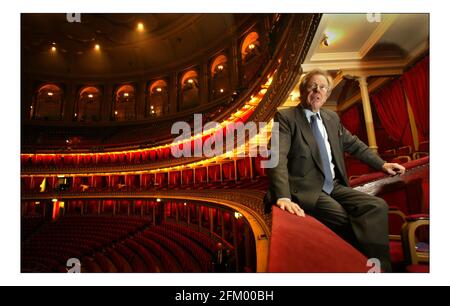 David Elliott nella Royal Albert Hall di Londonpic David Sandison 13/12/2005 Foto Stock