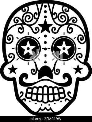 Messicano abilità Calaveras modello Illustrazione Vettoriale