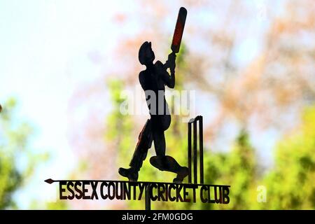 La paletta meteorologica durante Essex CCC vs Lancashire CCC, Specsaver County Championship Division 1 Cricket al Cloudfm County Ground il 21 aprile 2018 Foto Stock