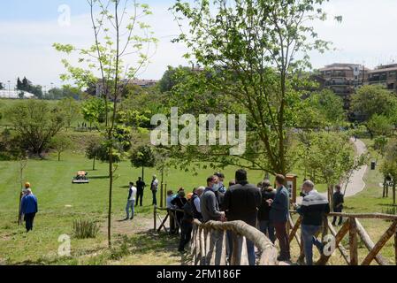 Roma, Italia. 05 maggio 2021. Parco Sannazzaro, Montesacro Credit: Agenzia indipendente di Foto/Alamy Live News Foto Stock