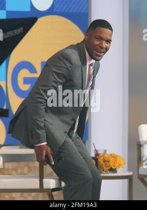 New York , Stati Uniti, 04 maggio 2021. Michael Strahan su Good Morning America a New York 04 maggio 2021 Credit:RW/MediaPunch Foto Stock