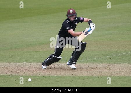 Ollie Papa in batting azione per Surrey durante Surrey contro Essex Eagles, Royal London One-Day Cup Cricket al Kia Oval il 23 aprile 2019 Foto Stock