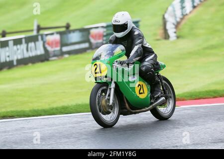 RAF Blanckaert sul Paton 500 BIC al Cadwell Park International Classic nel 2015 Foto Stock