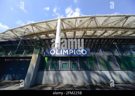 Foto IPP/Roberto Ramaccia Roma 5/05/2021 Stadio Olimpico pre Euro 2020-2021 Nella foto le vecchie biglietterie dello stadio olimpico Italy Foto Pres Foto Stock