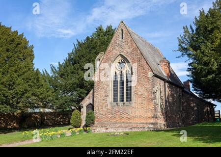 Chiesa parrocchiale di San Giovanni a Minskip vicino a Boroughbridge, North Yorkshire Foto Stock