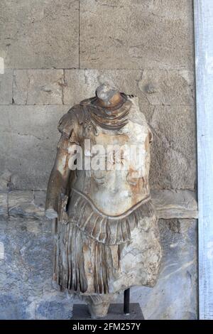 Statua della personificazione dell'Iliade, 2 secolo d.C., Atene, Grecia Foto Stock