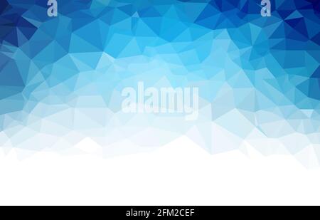 Astratto disegno geometrico blu a basso motivo di poly texture background.Vector illustrazione. Illustrazione Vettoriale