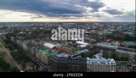 Helsinki Eira Foto Stock