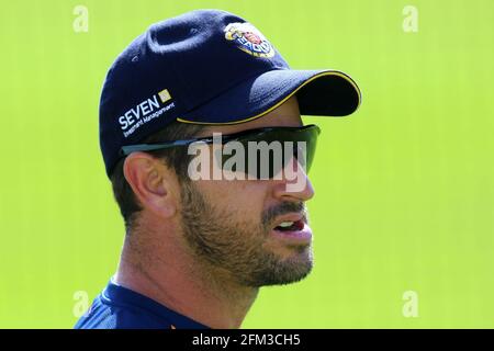 Lo skipper Essex Ryan ten Doeschate durante Essex CCC vs Gloucestershire CCC, Specsavers County Championship Division 2 Cricket presso l'Essex County Ground Foto Stock