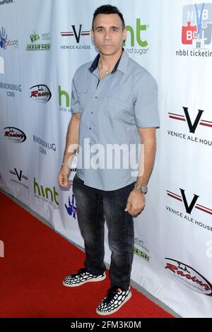 26 settembre 2015, riserva Playa Vista, California, Stati Uniti: Adrian Paul partecipa al secondo Torneo annuale di Poker celebrità del Fondo della Pace. (Immagine di credito: © Billy Bendight/ZUMA Wire) Foto Stock