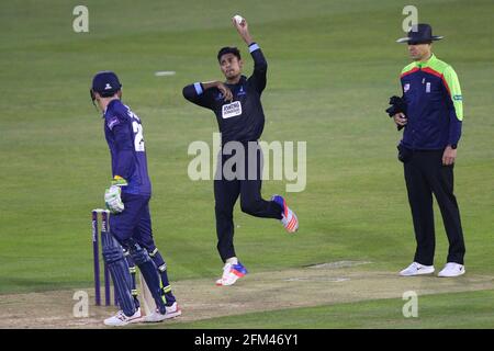 Mustafrizur Rahman of Sussex durante Essex Eagles vs Sussex Sharks, NatWest T20 Blast Cricket presso l'Essex County Ground il 21 luglio 2016 Foto Stock