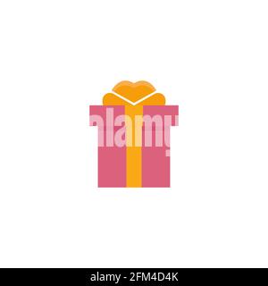 Confezione regalo icona concettuale Vector Illustratin Design eps10 Illustrazione Vettoriale
