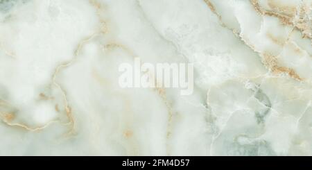 colore bianco opaco texture onice finitura lucida con venature naturali design in marmo ad alta risoluzione Foto Stock