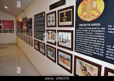 L'interno del museo - National War Memorial Southern Command Pune, Maharashtra, India Foto Stock