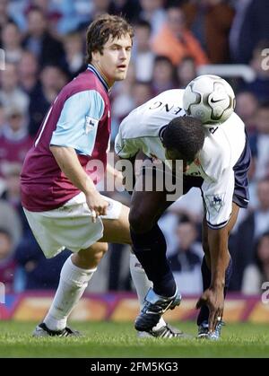 WEST HAM V MIDDLESBROUGH 21/4/2003 FOTO DAVID ASHDOWN PREMIER LEAGUE CALCIO Foto Stock