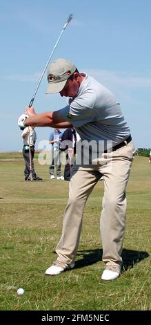 IAN GARBUTT 2° IL 16. IL 1° GIORNO OPEN GOLF A ST ANDREWS Foto Stock