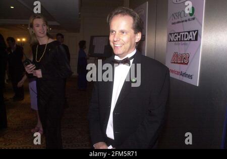 London Film Critic Awards Febbraio 2001 al Savoy, Nick Park Arriving. Foto Stock