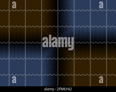 Sfondo astratto, grigio nero blu onda gradiente dinamico decorativo geometrico onda modello moderno Foto Stock