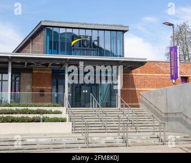 La tenuta archivio paese registra ufficio moderno edificio, Ipswich, Suffolk, Inghilterra, Regno Unito Foto Stock