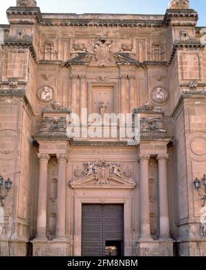 PORTADA PRINCIPAL DE LA CATEDRAL DE ALMERIA - SIGLO XVI - RENACIMIENTO ESPAÑOL. AUTORE: OREA JUAN DE. UBICAZIONE: CATEDRAL DE NUESTRA SEÑORA DE LA ENCARNACION. Almería. SPAGNA. Foto Stock