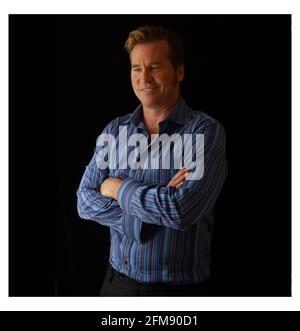 Val Kilmer a Londra per promuovere il suo nuovo film Wonderlandpic David Sandison 6/5/2004 Foto Stock