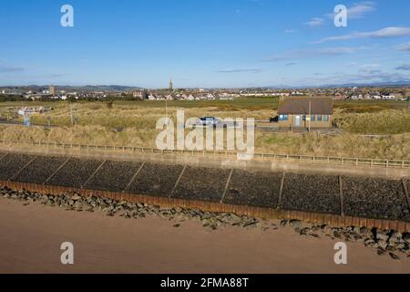 Stazione della guardia costiera di Montrose, Montrose, Angus, Scozia. Foto Stock