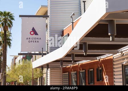 Phoenix, AZ - 20 marzo 2021: L'Opera dell'Arizona opera opera opera sia a Phoenix che a Tucson. Foto Stock