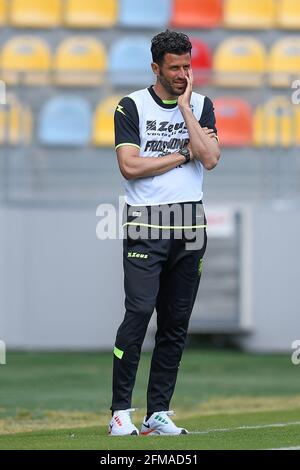 Frosinone, Italia, 7 maggio 2021 Fabio Grosso allenatore di Frosinone alla Frosinone vs Vicenza Serie B Credit:Roberto Ramaccia/Alamy Live News Foto Stock