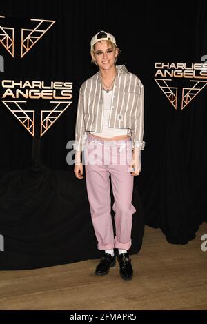Kristen Stewart durante la CharleÕs Angels Photo Call, tenutasi al Whitby Hotel a New York City, giovedì 7 novembre 2019. Foto di Jennifer Graylock-Graylock.com 917-519-7666 Foto Stock