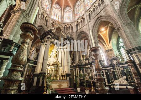 Chiesa di San Bavo, Gand, Belgio Foto Stock