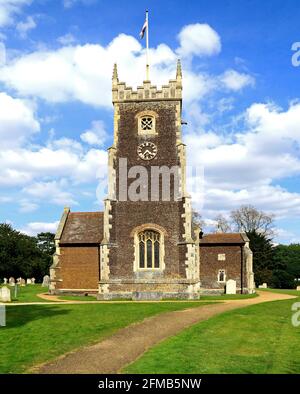 Chiesa parrocchiale di Sandringham, Norfolk, Inghilterra Foto Stock