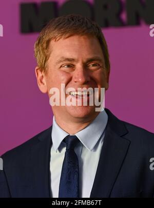 Pat Kiernan arriva al Morning Show New York Premiere di APPLE TV, tenuto al Lincoln Center di New York City, lunedì 28 ottobre 2019. Foto di Jennifer Graylock-Graylock.com 917-519-7666 Foto Stock