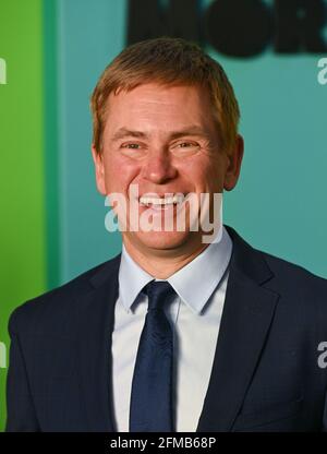 Pat Kiernan arriva al Morning Show New York Premiere di APPLE TV, tenuto al Lincoln Center di New York City, lunedì 28 ottobre 2019. Foto di Jennifer Graylock-Graylock.com 917-519-7666 Foto Stock