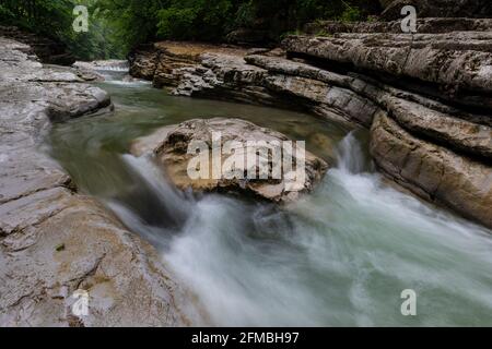 Il adatto a Bad Vigaun nel Salzburger Land. Foto Stock