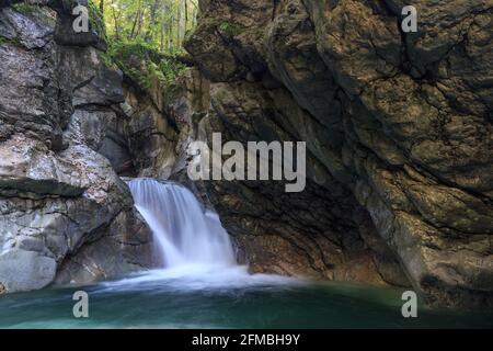 Il adatto a Bad Vigaun nel Salzburger Land. Foto Stock