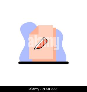 Slice Tool Files Conceptual Vector Illustration Design icon eps10 great per qualsiasi scopo Illustrazione Vettoriale