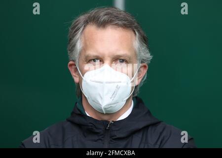 Brema, Germania. Firo: 08.05.2021 Fuvuball, stagione 2020/21 Bundesliga 1: SV Werder Bremen - Bayer Leverkusen Frank Baumann | usage worldwide Credit: dpa/Alamy Live News 2021 Foto Stock