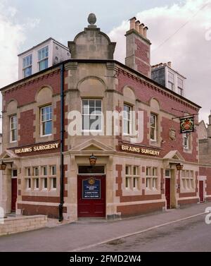 Teh Brains Chirurgia, Larkhall, Bath, 1989 Foto Stock