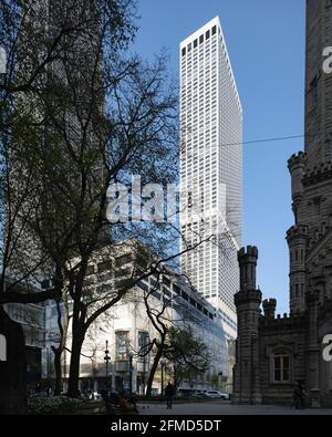 Water Tower Place progettato da Edward Dart Foto Stock