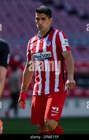 Camp Nou, Barcellona, Catalogna, Spagna. 8 maggio 2021. La Liga Football, Barcellona contro Atletico Madrid; Luis Suarez dell'Atletico de Madrid Credit: Action Plus Sports/Alamy Live News Foto Stock